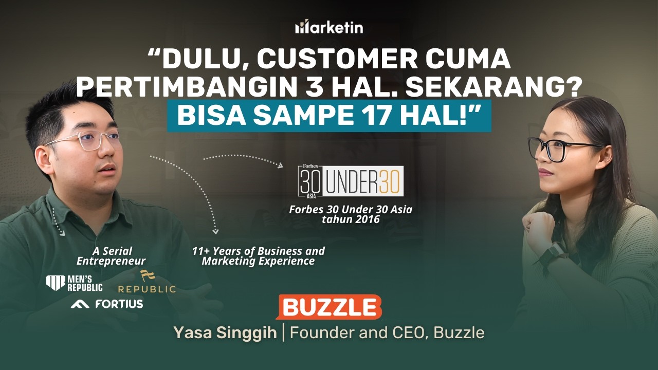 Kupas Tuntas: Marketing vs. Branding, Mana Lebih Penting?! | Marketin Talks with Yasa Singgih