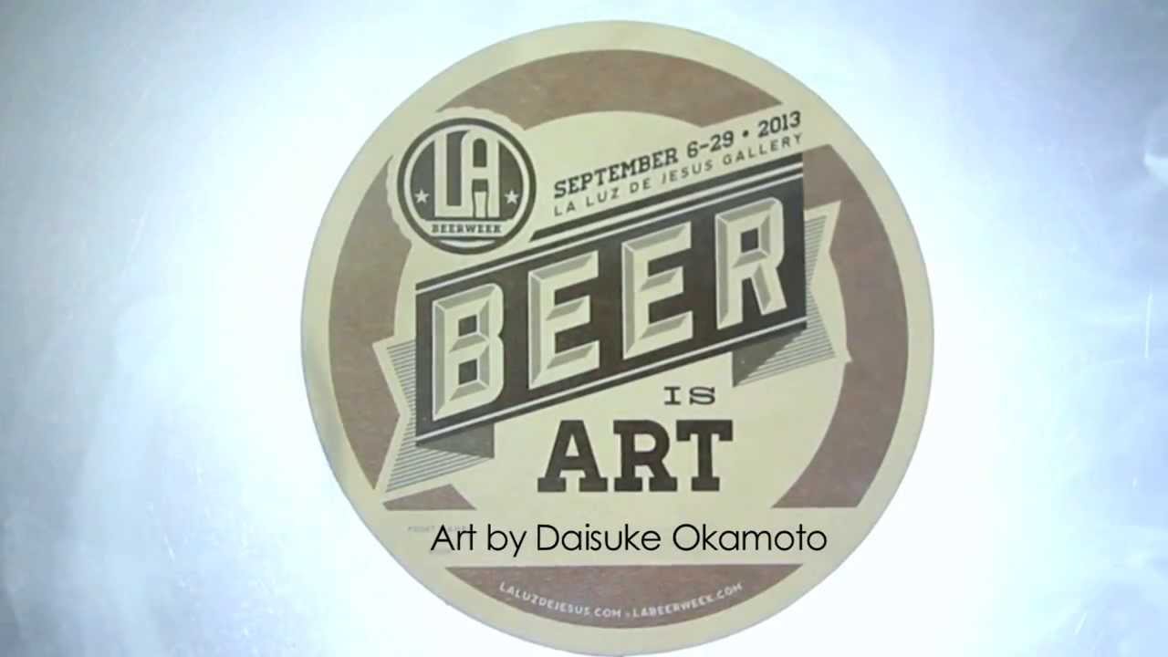Beer is ART at La Luz de Jesus Gallery :: art by Daisuke Okamoto