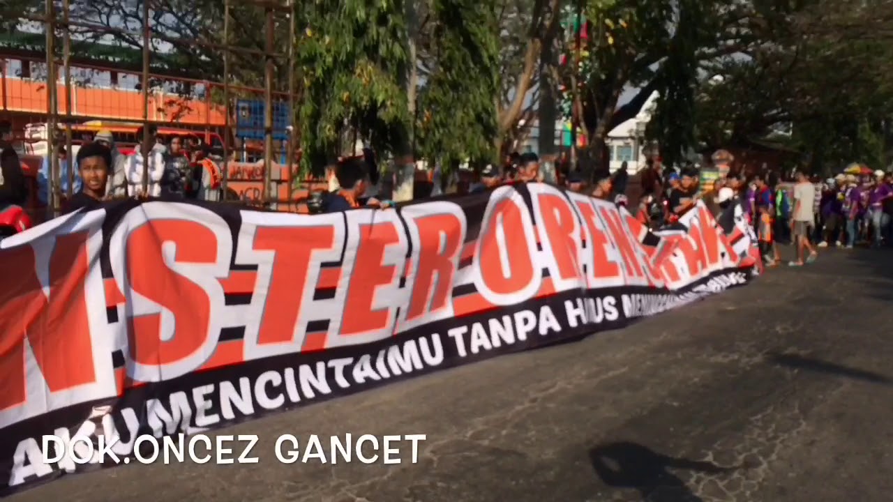 PSIR REMBANG VS PERSITA TANGERANG GANSTER SAMBUT KEDATANGAN BENTENG VIOLA