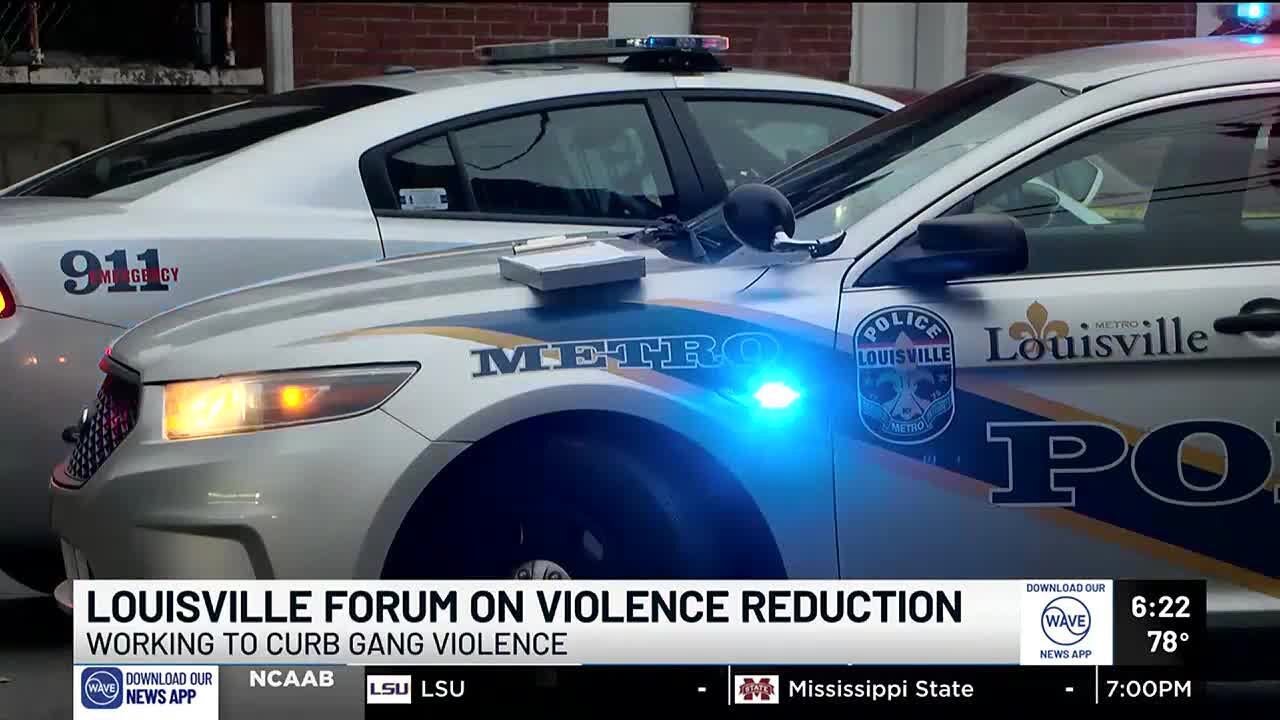 Louisville organizations discuss combating gang, gun violence problems