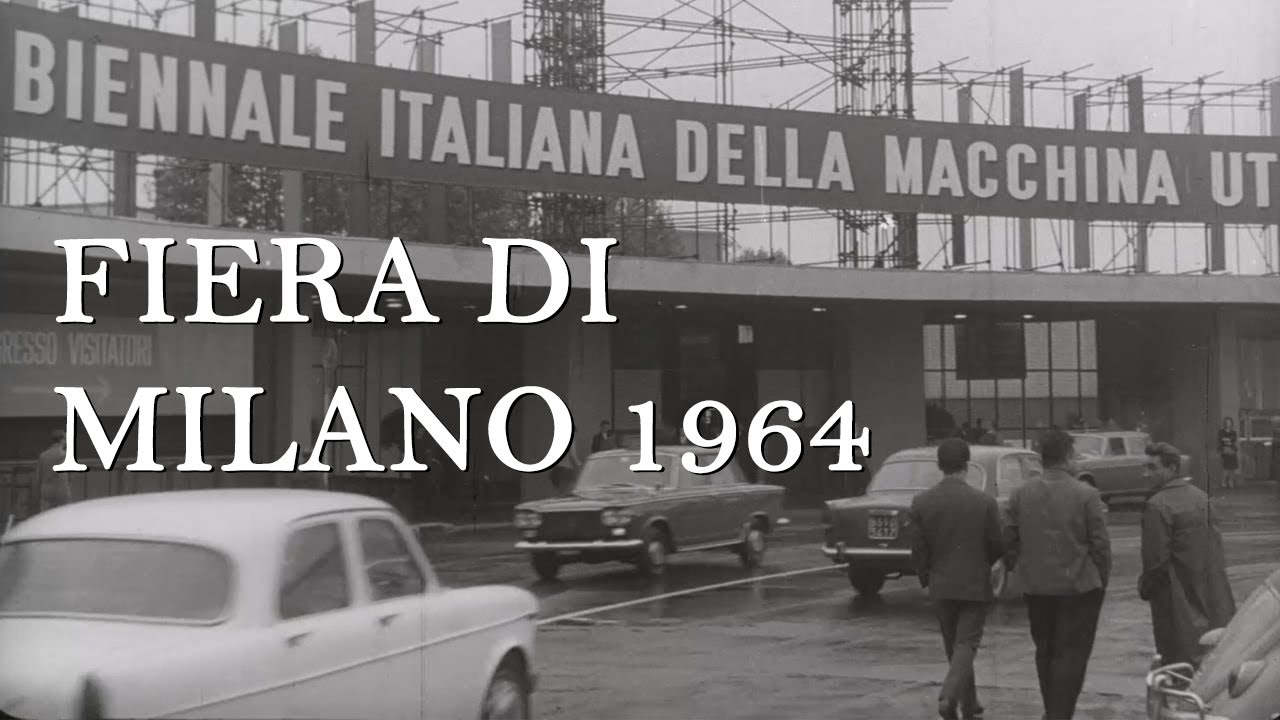 Biennale della macchina utensile - Fiera di Milano 1964 - filmato storico