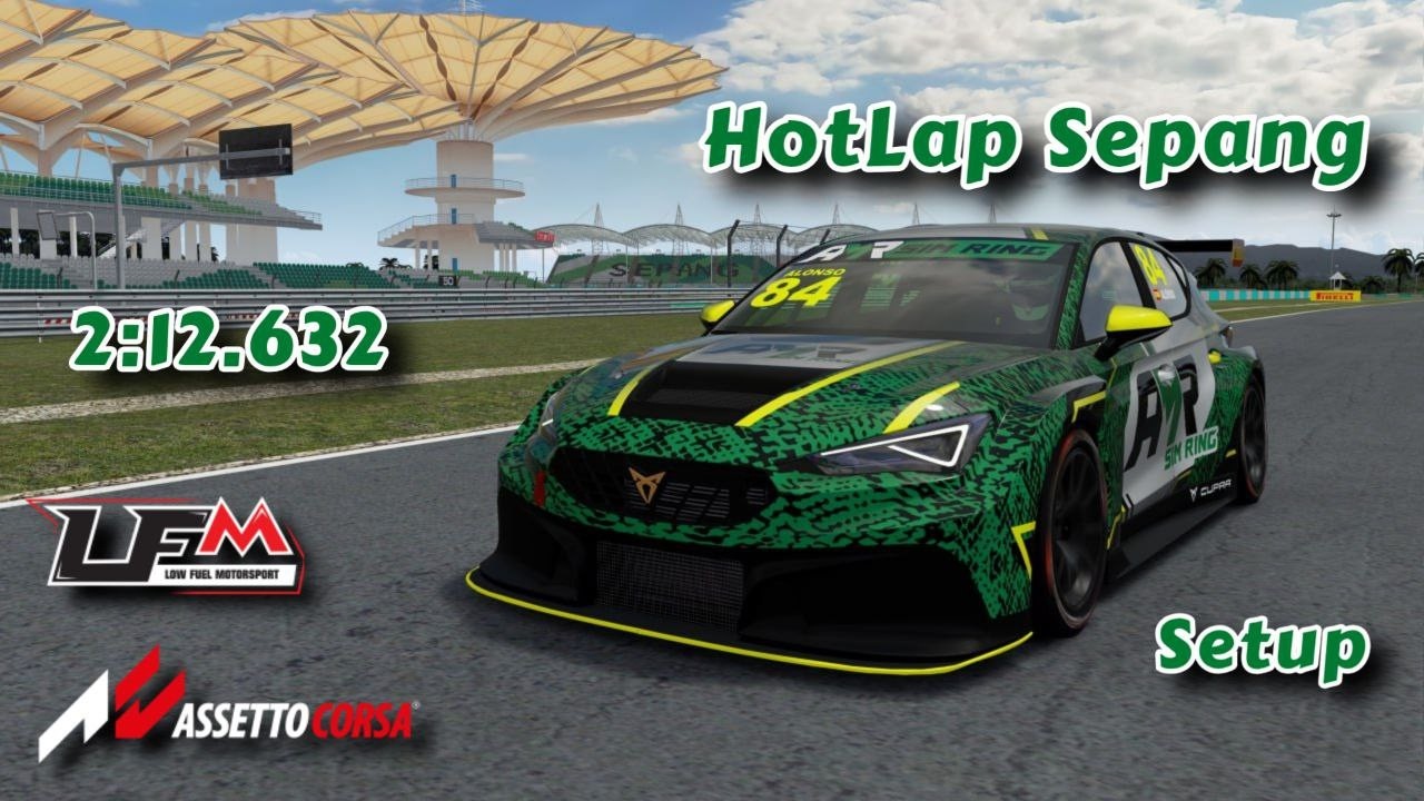 HotLap TCR Sepang - 2:12.632 + Setup