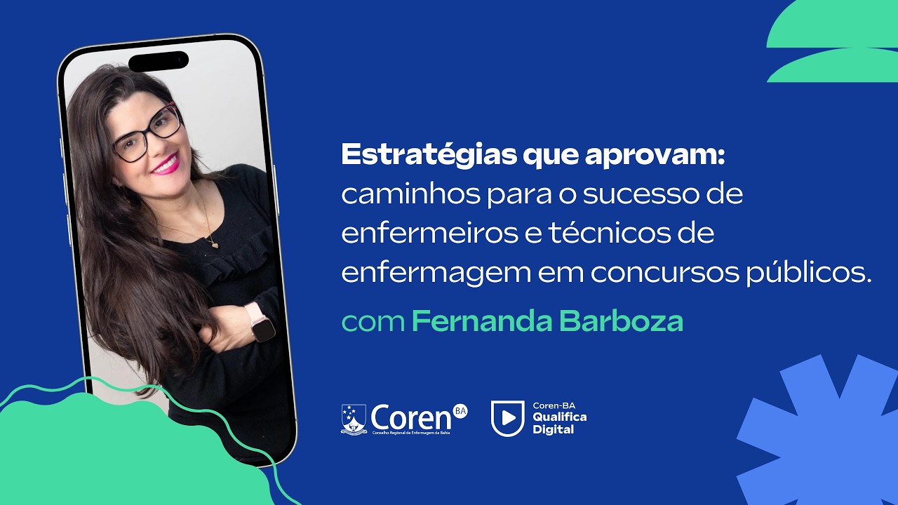 Caminhos para o sucesso de enfermeiros e técnicos de enfermagem em concursos públicos | COREN BAHIA