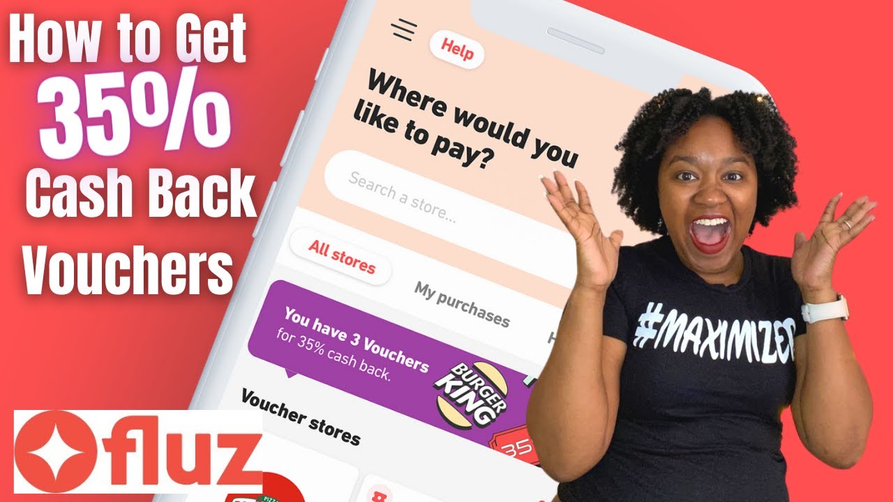 Fluz App! 3 Ways to get 35% Cash Back Vouchers | Krys the Maximizer