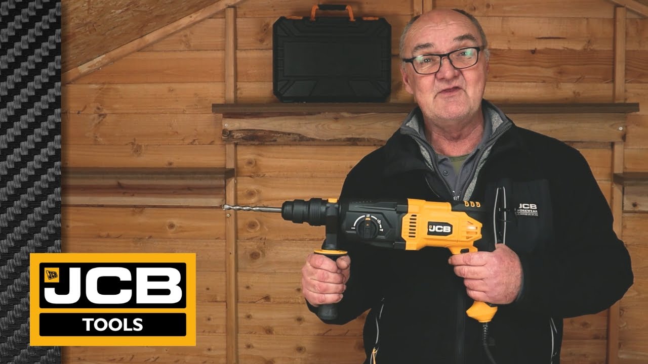 Unboxing The JCB Tools 1050W Rotary Hammer Drill | The 21-RH1050