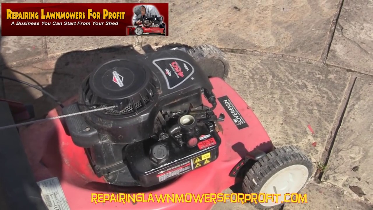 How To Check the Oil On A Briggs And Stratton 35 Classic Engine