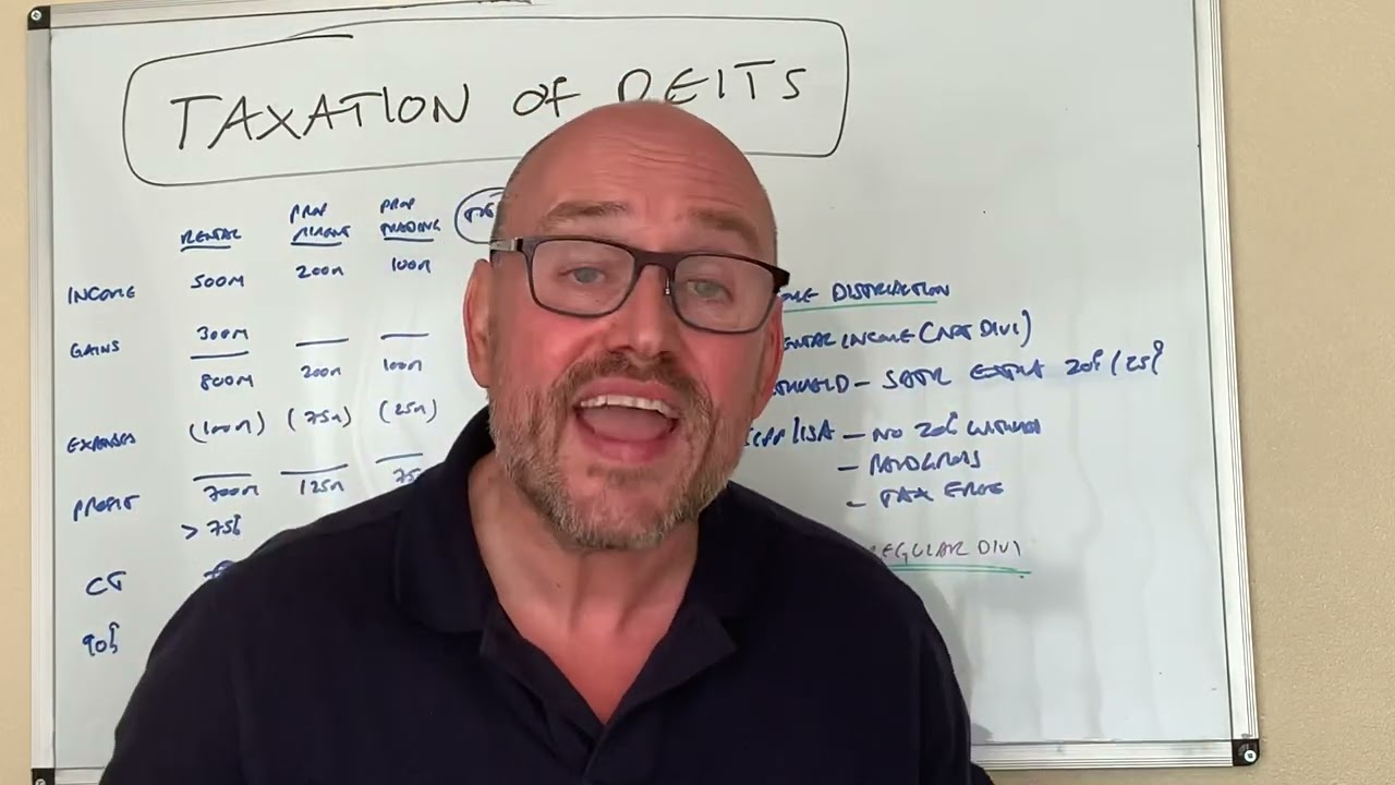 Taxation of REITS and Property Distributions