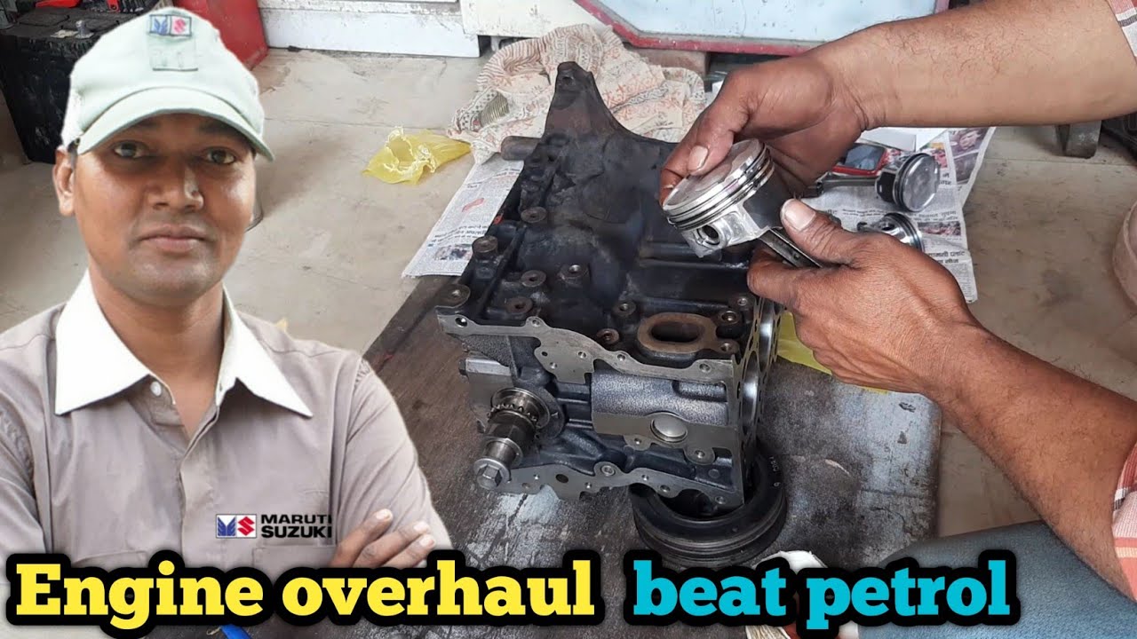 Engine overhaul Chevrolet beat petrol