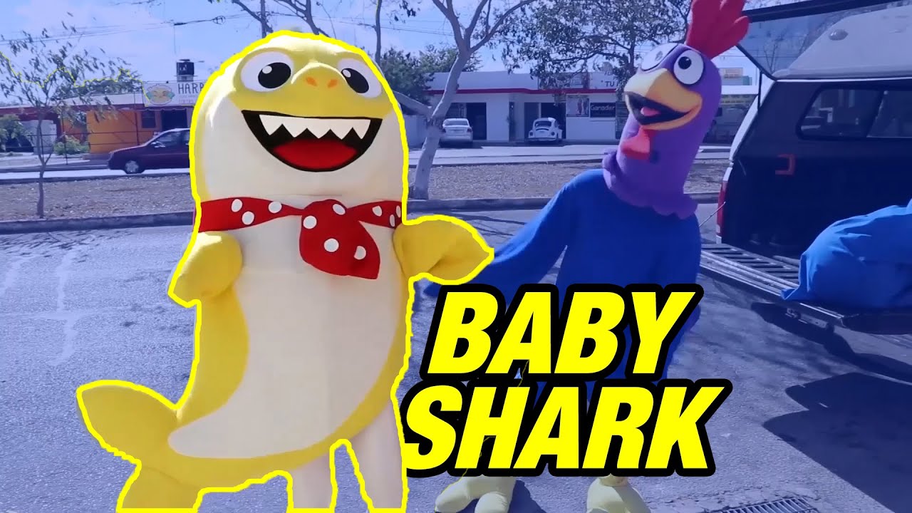 Prietos en Aprietos:  Botarga de BABY SHARK