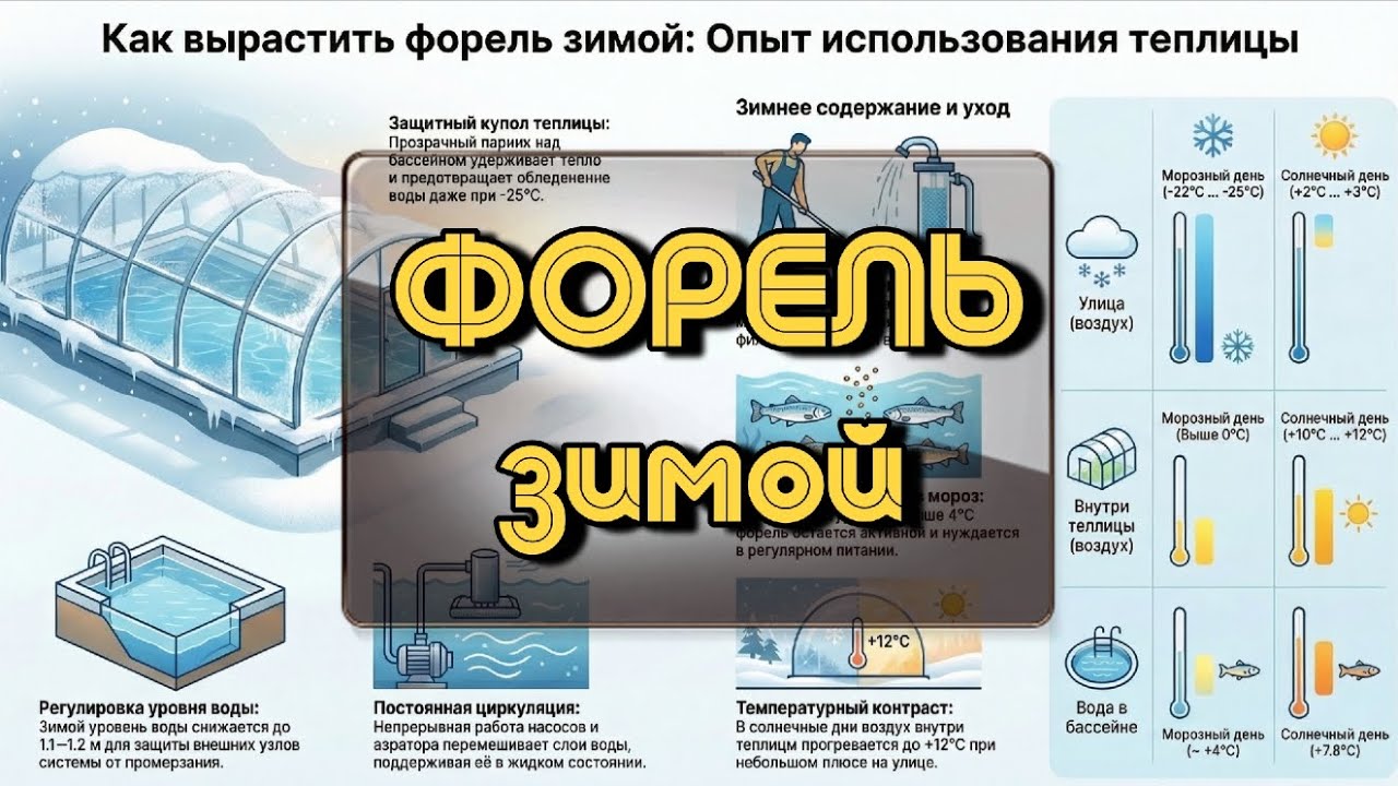 #форель #каквыращиватьфорель #разведениерыбы 