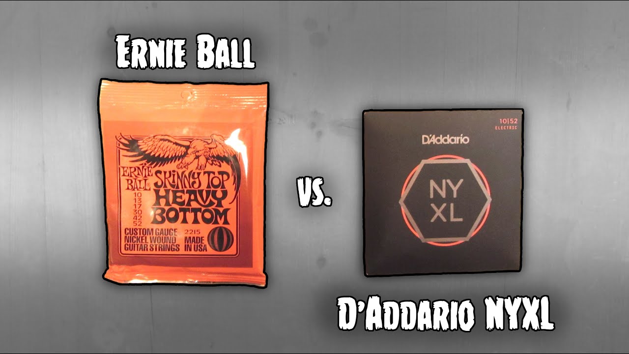 Ernie Ball vs. D'Addario NYXL (10-52) METAL | Phill Behean