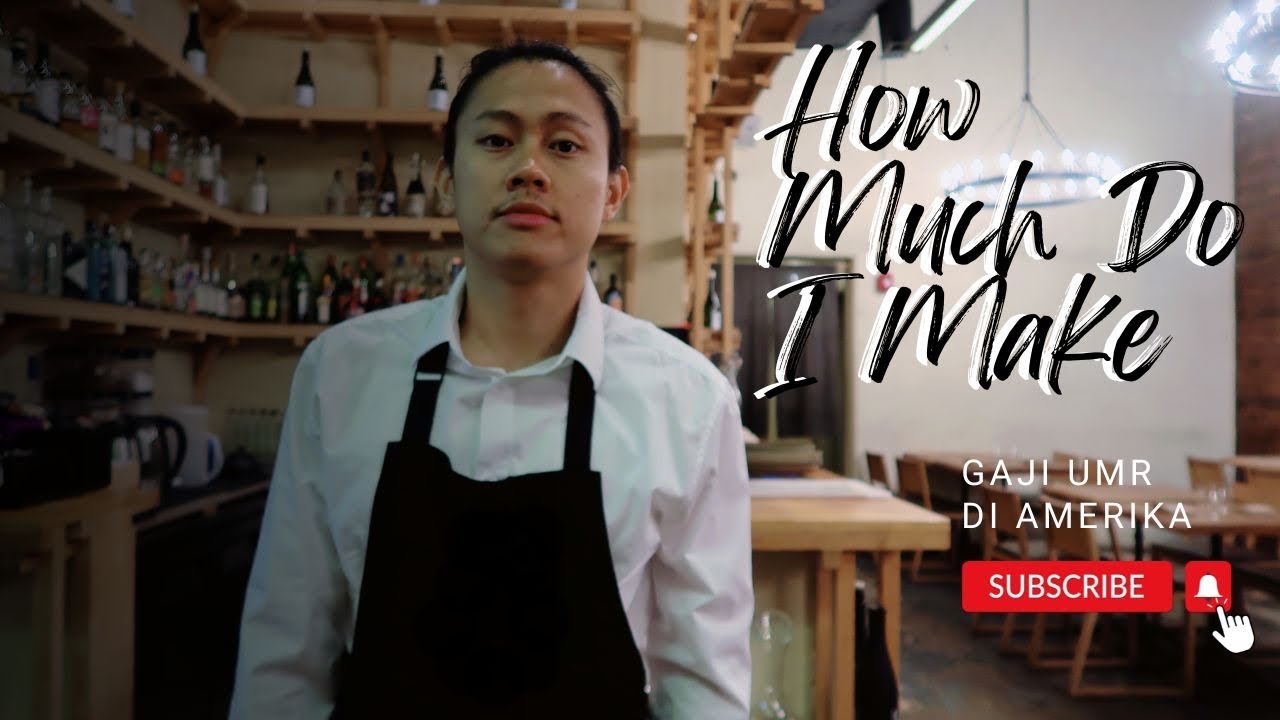 BERAPA GAJI WAITER DI AMERIKA