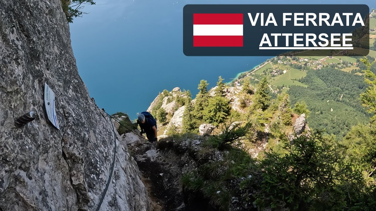 Via ferrata - Attersee | 4K