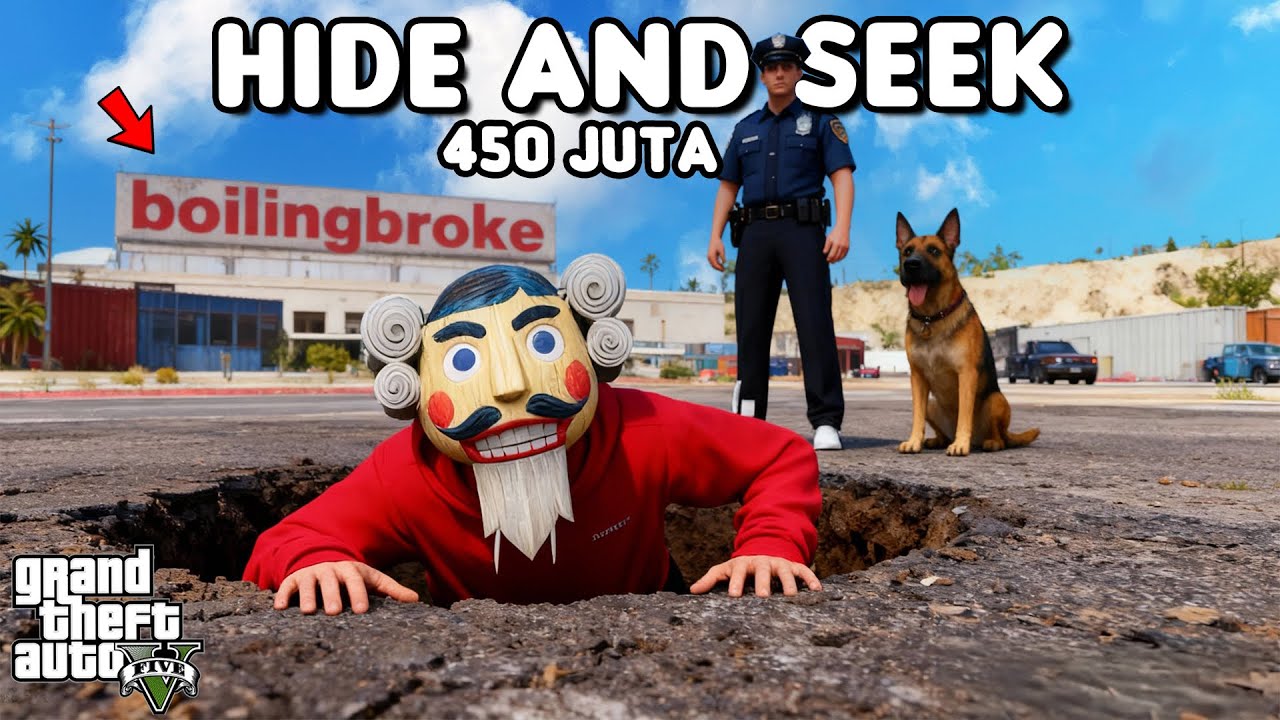 HIDE AND SEEK DALAM PENJARA - GTA 5 ROLEPLAY