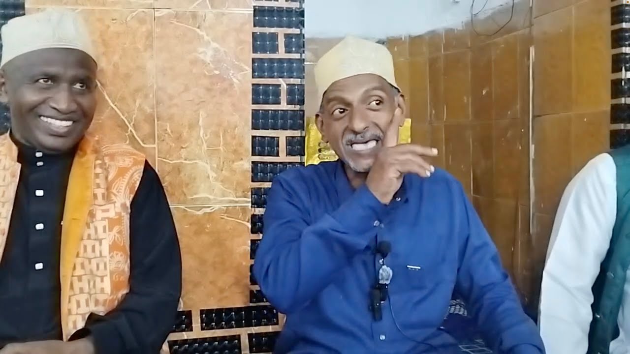 Darsa avec fundi Said Omar Cheikh Dahalane en présence de Kiki