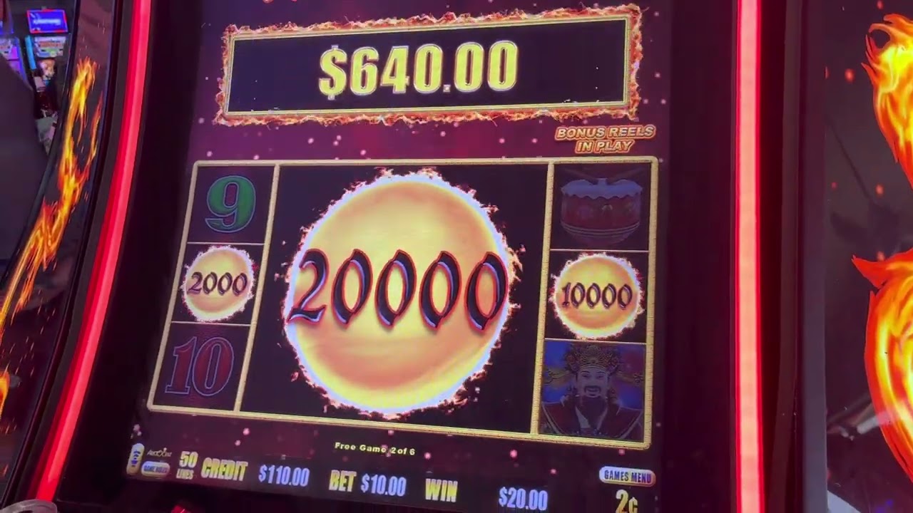 Dragon Link Spring Festival free games and fireball bonus - $10 bet