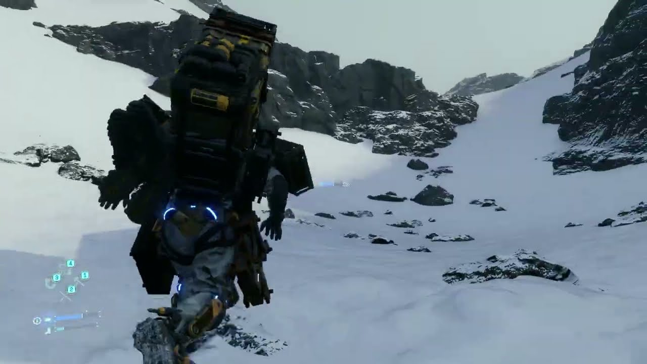 Mountain knot city Delivery [Walking] #deathstranding #gaming #shorts #viral