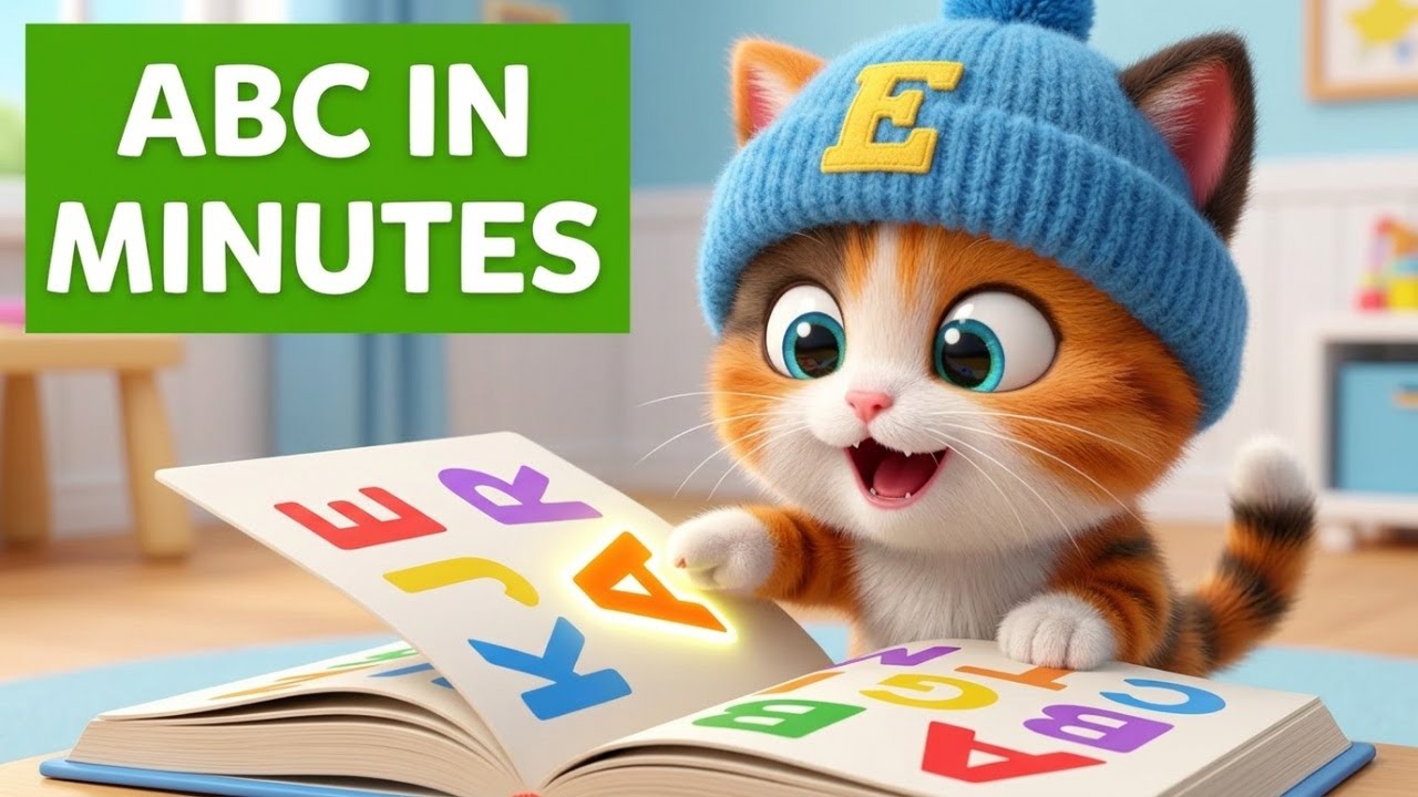 Kids Learn The Alphabet in Minutes With This Kitten Song!