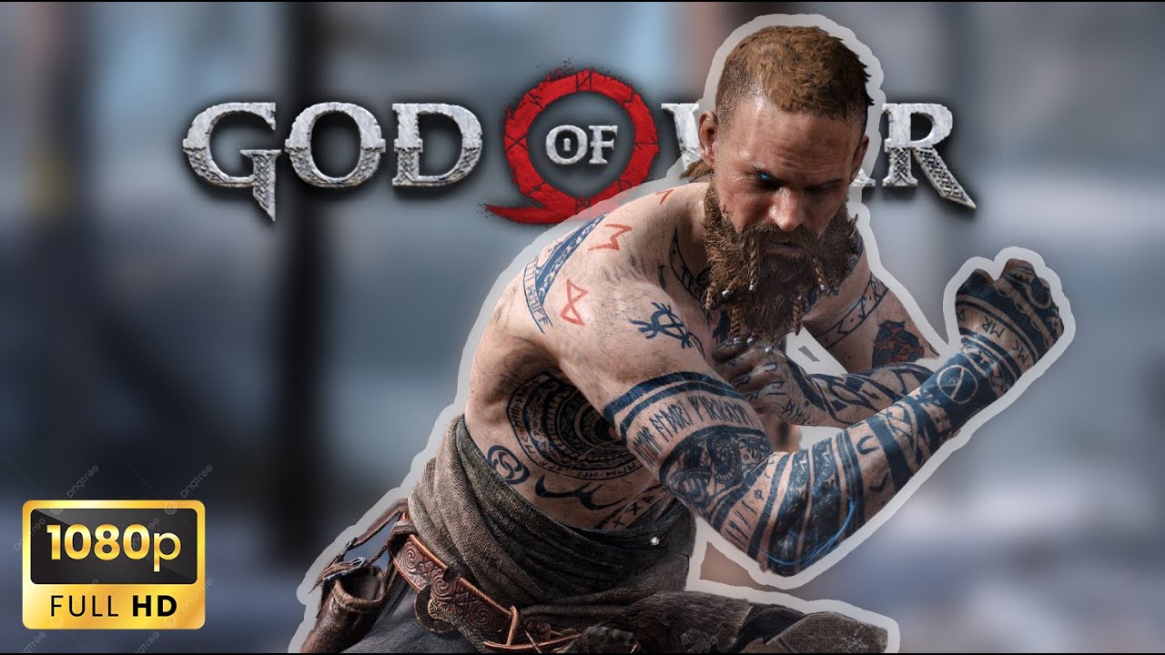 God of War | The Stranger Boss Fight | 1080p 60FPS