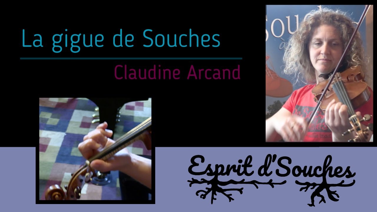 La gigue de Souches - Claudine Arcand - présentation et tutoriel