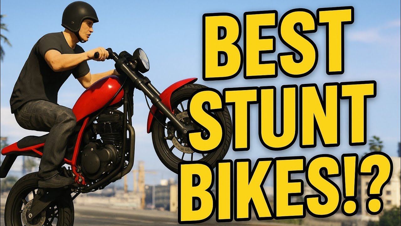 Top 5 Best Stunt Bikes | GTA 5 Online 