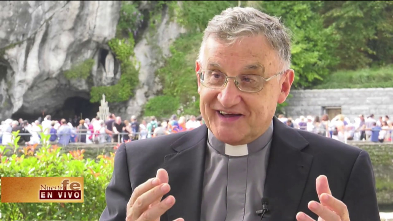 Nuestra Fe en Vivo—P. Horacio Brito (Desde Lourdes, Francia) • 20 | Abril | 2020