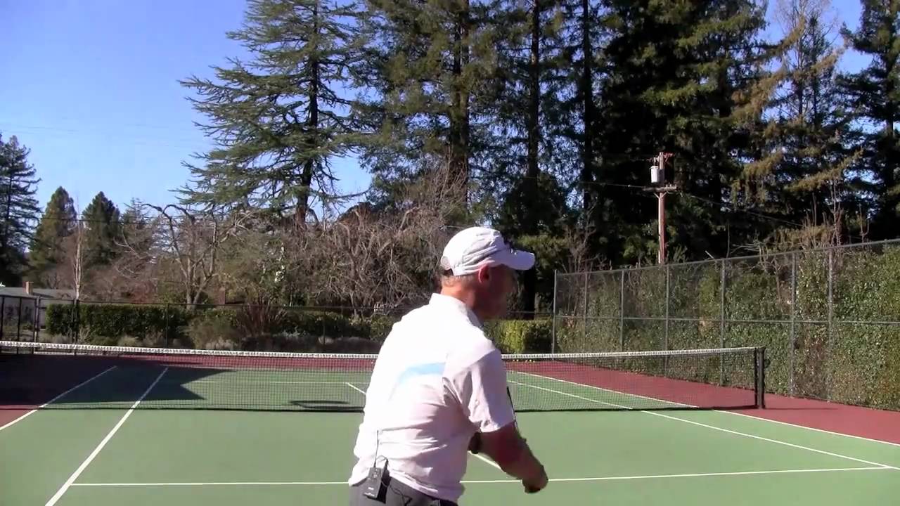 Tennis 2nd Serve Topspin - Your Head At Contact