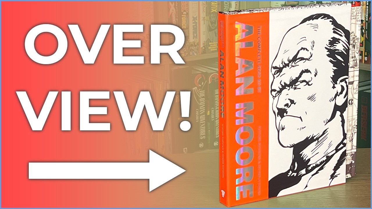 The Complete 2000 AD By Alan Moore  Future Shocks & Other Stories Hardcover and Slipcase Overview