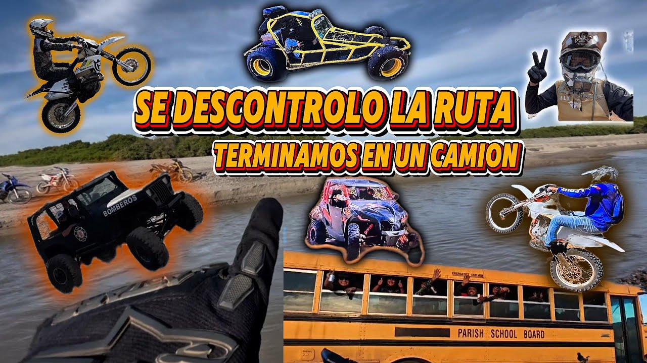 LA ULTIMA RUTA DEL AÑO‼️/NO TERMINO COMO ESPERABAMOS🤯⚠️MUCHA ACCION🔥💯DESCONTROL🚫@Elchiminosoy