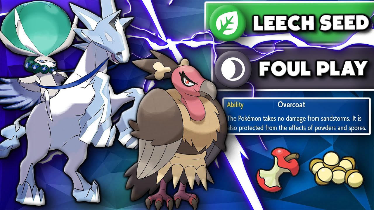 FOUL PLAY MANDIBUZZ & LEECH SEED CALYREX Are EXTREMELY BROKEN in Ranked Regulation I