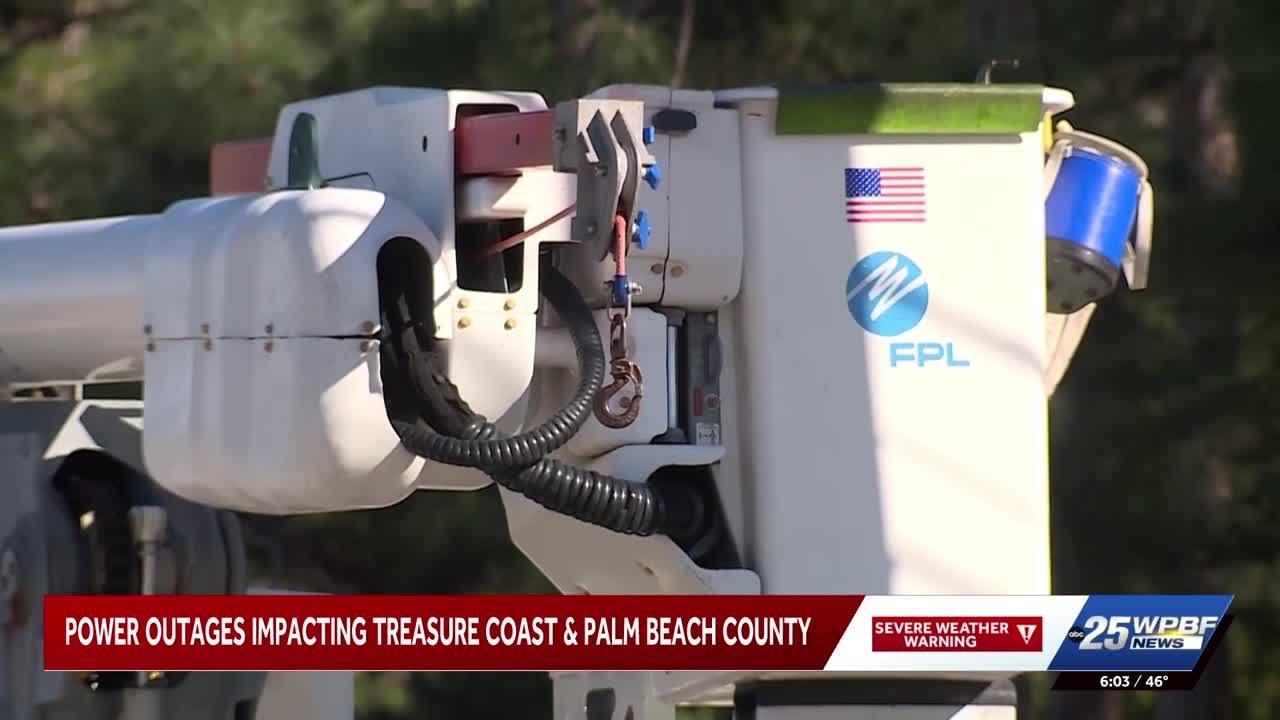 Power outages affect Treasure Coast and South Florida after Arctic cold front