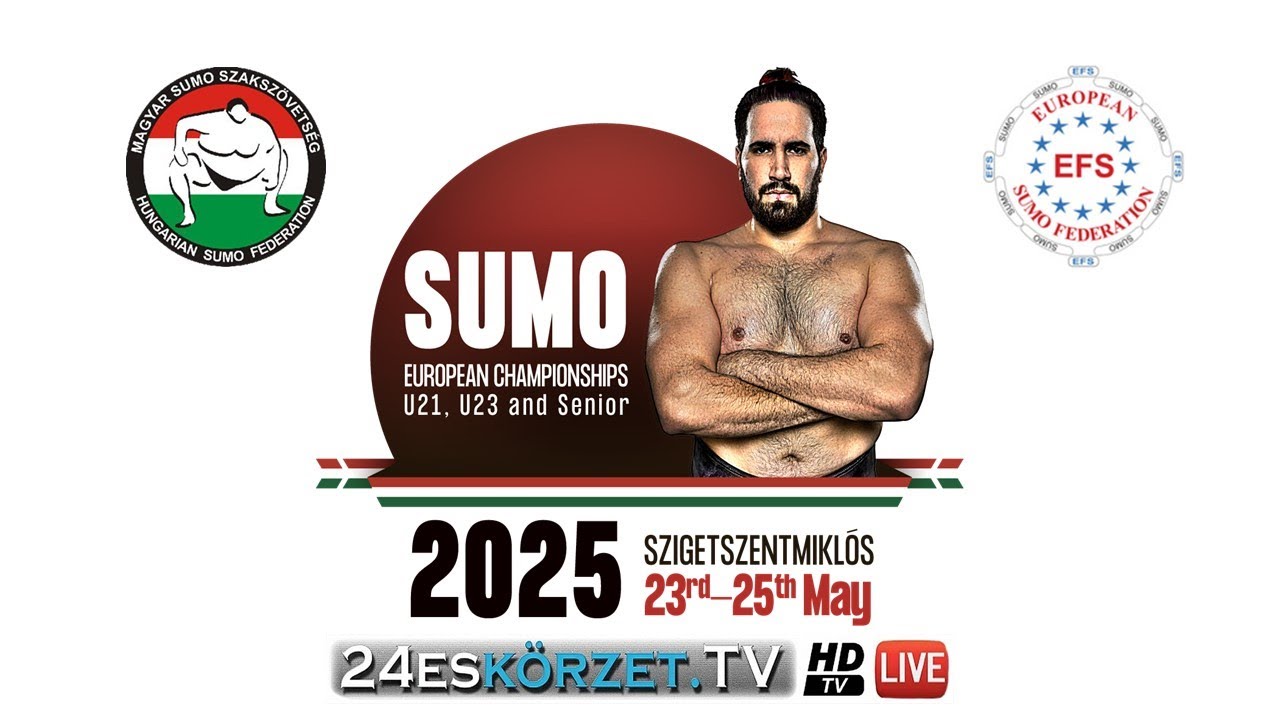 U21, U23, and Senior European Sumo Championships in Hungary 2025 - Senior