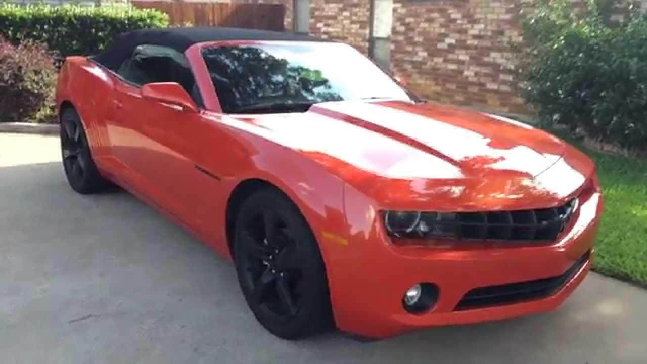 2012 Camaro RS 2LT Convertible Review & Features