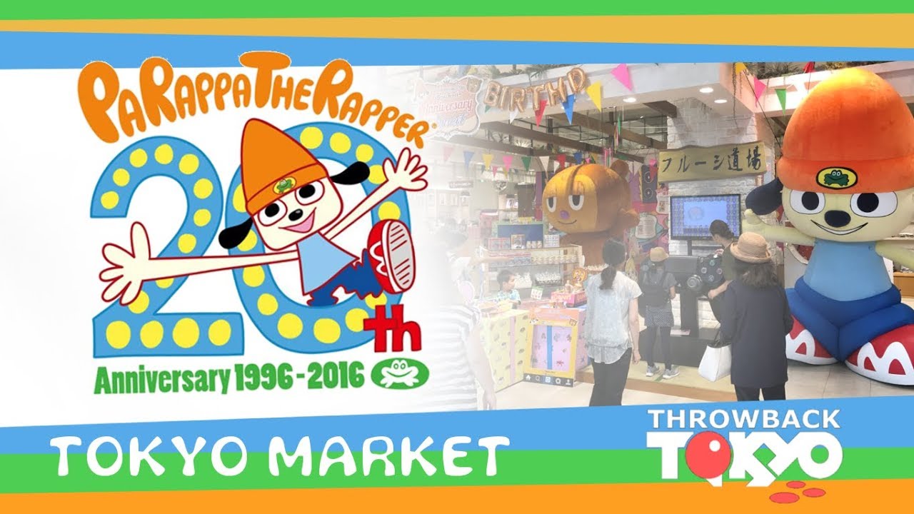 Parappa the Rapper Tokyo Market - 20th Anniversary Market, Shinjuku