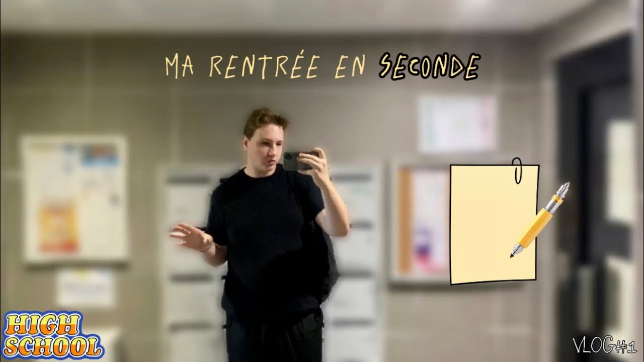 Ma rentrée en SECONDE… 2024-2025 (Vlog/mes fournitures)