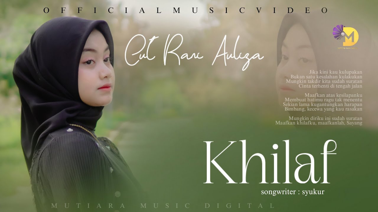 Cut Rani Auliza - Khilaf (Official Music Video)