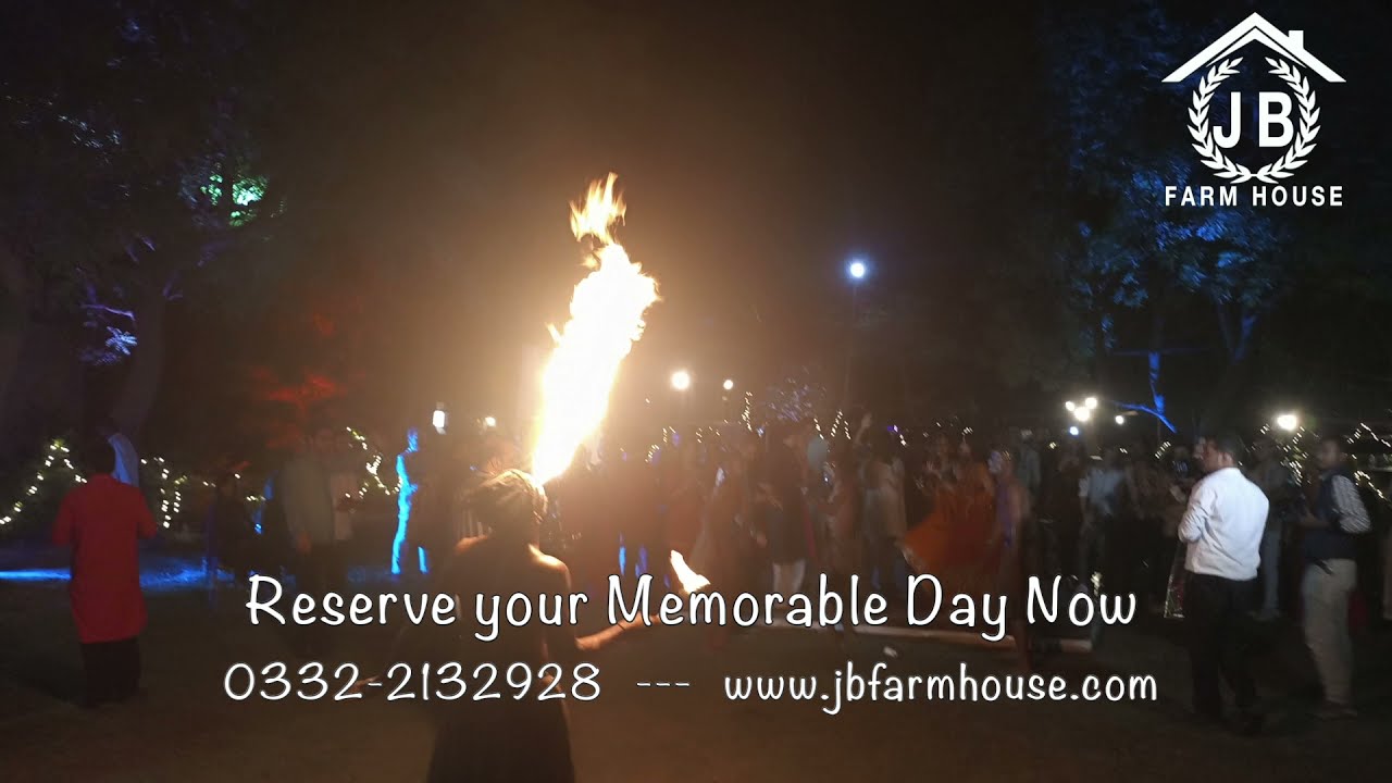 Wedding Event Venue in Karachi- JB FARM HOUSE