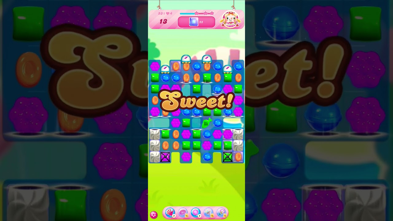 candy Crush Saga continues ///level 53 #infinix