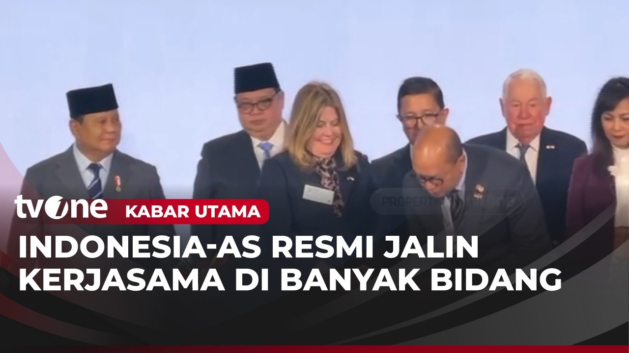 Indonesia-AS Teken 10 MoU | Kabar Utama
