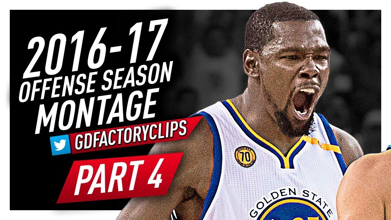Kevin Durant INSANE Offense Highlights Montage 2016/2017 (Part 4) - Best Player Today?