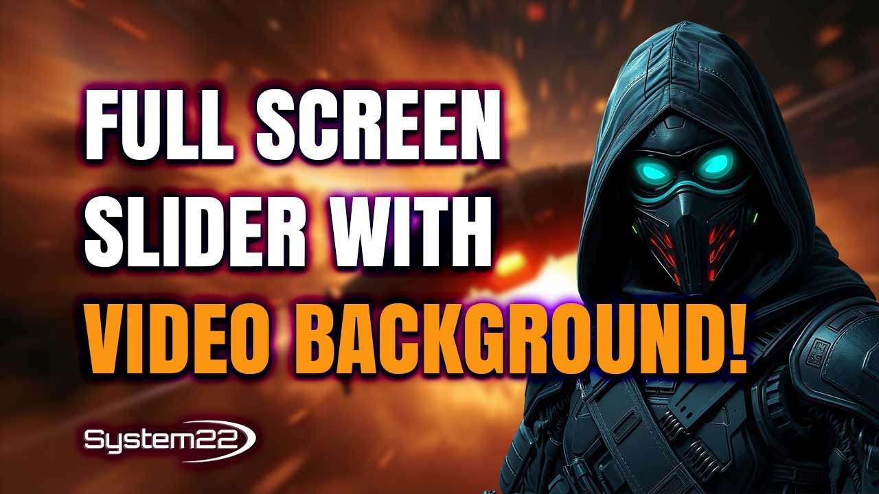 How to Build a Full Screen Divi Slider with Looping Video Background