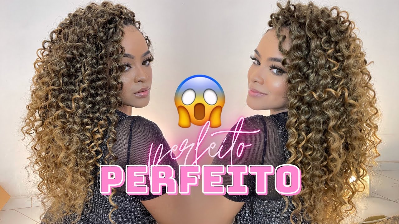 O CABELO ORGÂNICO MAIS BONITO QUE JÁ USEI 😱 - Crochet Braids sozinha em casa