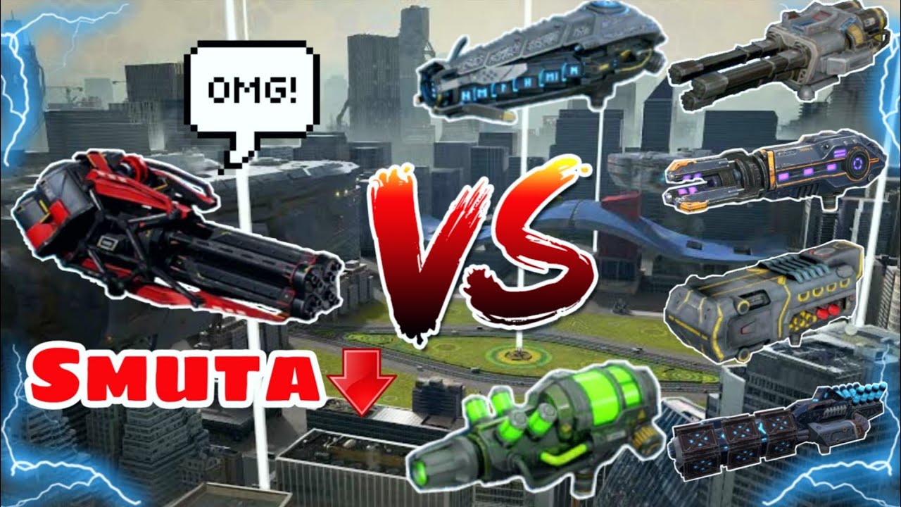 [WR] 🔥Nerf Smuta VS Heavy Weapons Comparison in |War Robots|