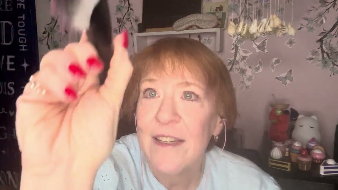 ASMR - late night makeup done for you by aunty angel - completely whispered
