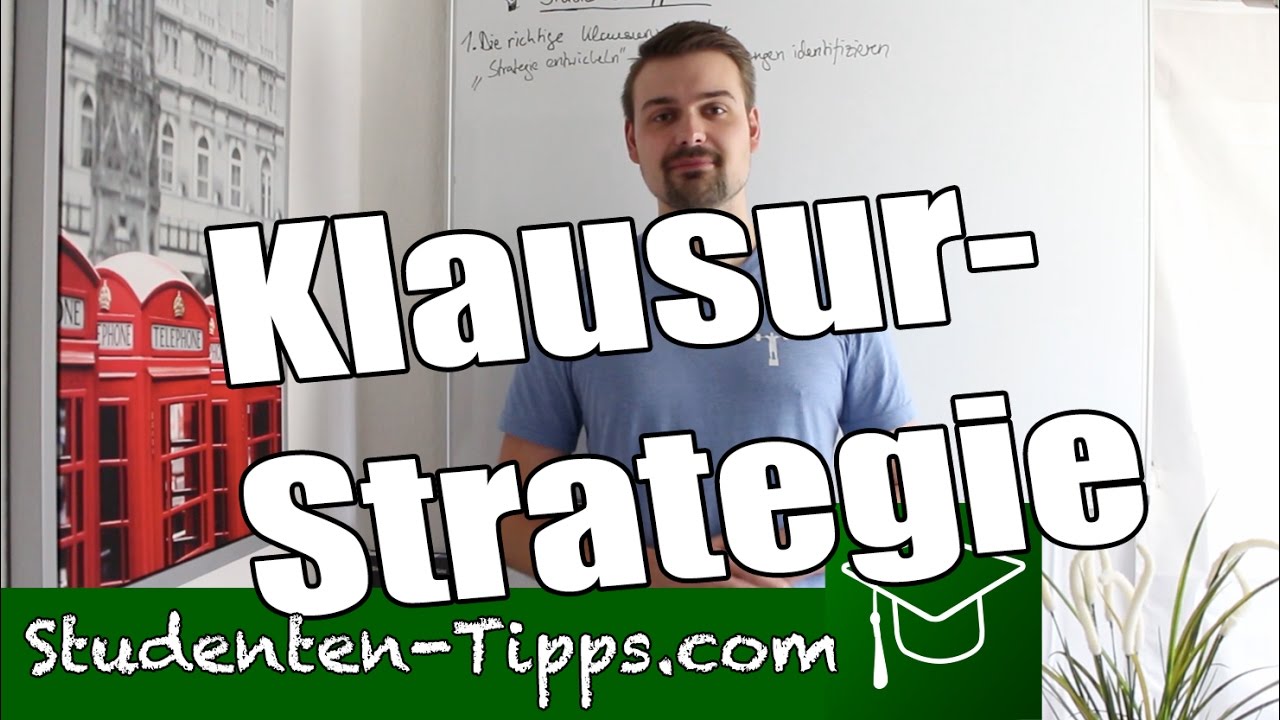 Teil 1- Perfekte Klausurvorbereitung! Strategie statt Taktik - Studententipps