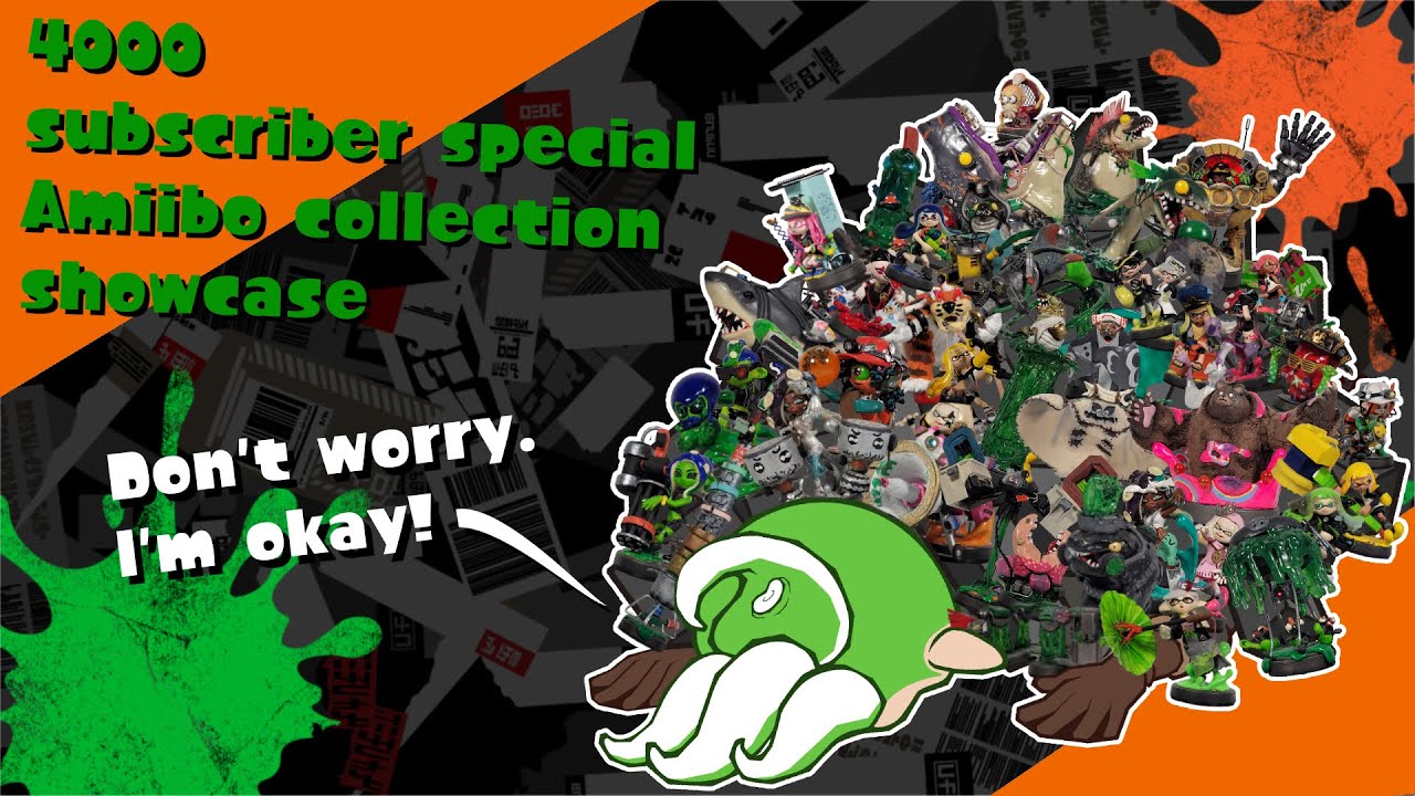 My entire Amiibo collection | 4K Subscriber special