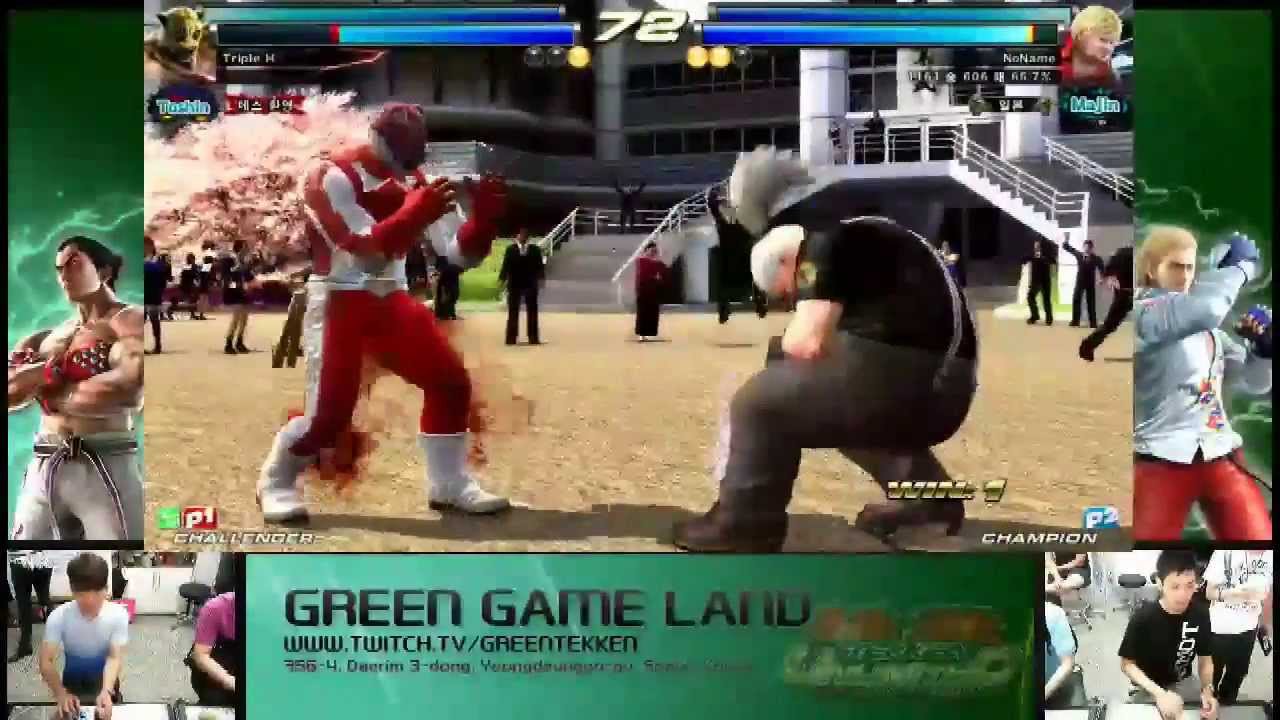 Tekken Tag 2 Unlimited Triple H (King/A. King) vs Japan (Lathin/Take)