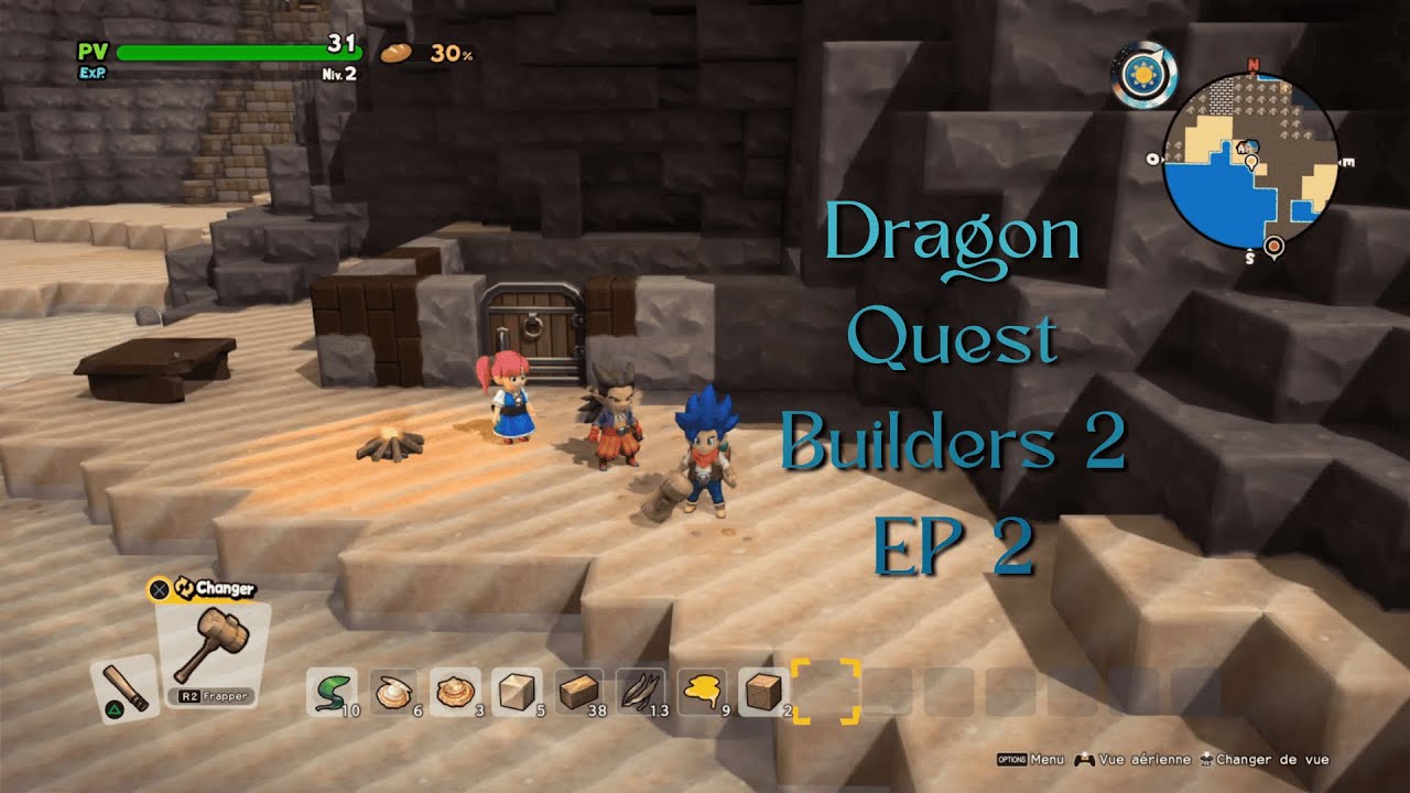 🎬 Épisode 2 – Dragon Quest Builders 2 : Exploration & Construction