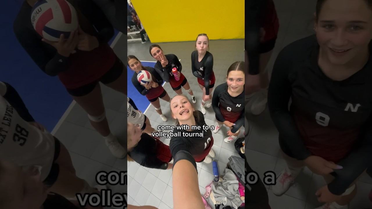 come with me to a volleyball tournament (4/13/24) 💪🏐 #shorts #avezroadto100k || avez