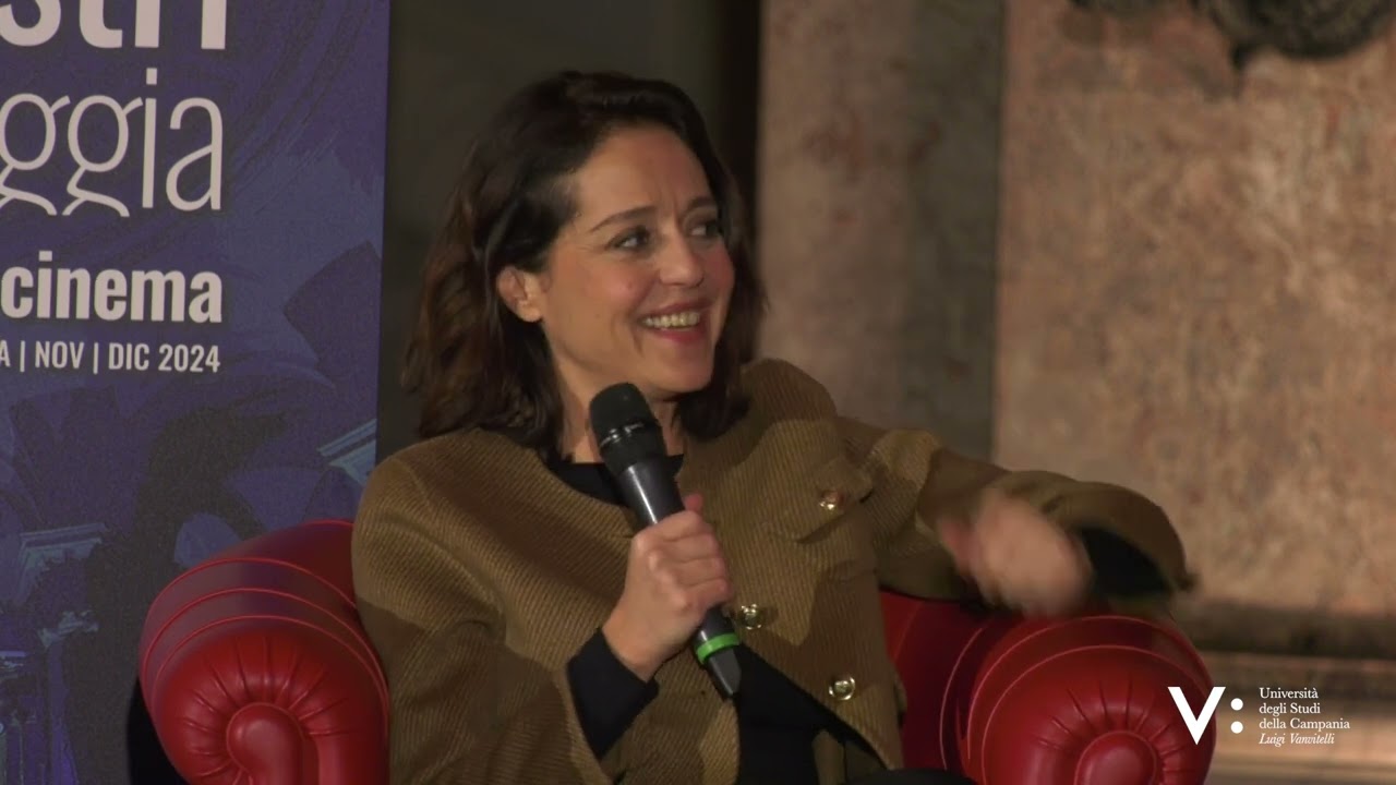Vanessa Scalera alla Vanvitelli per Maestri alla Reggia.